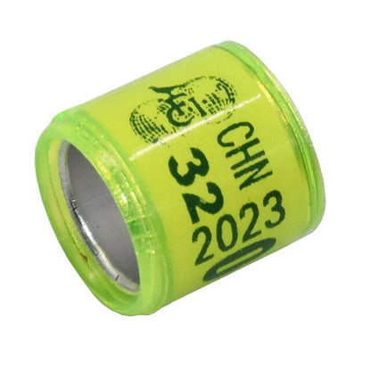 100 Pcs 2023 Multicolor Pigeon Foot Ring with Word Earrings Quality Durable Bird Ring Racing Pigeon Foot Ring Bird Tools