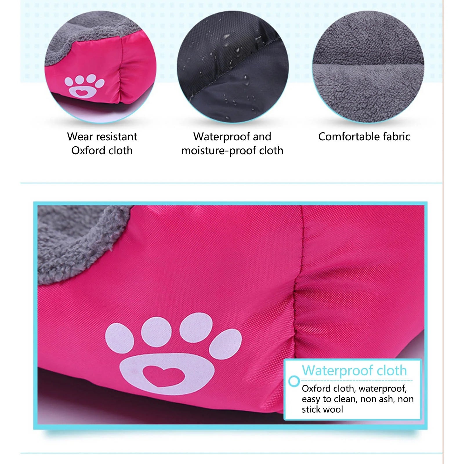 Dog Beds Small Sized Dog Pet Winter Warm Pet Bed Pet Supplies and Dog Sleeping Bed
